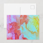 herfst briefkaart (Voorkant / Achterkant)