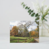 Herfst Briefkaart (Staand voorkant)