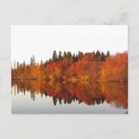 herfst briefkaart (Voorkant)