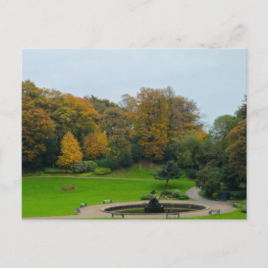 Herfst  briefkaart (Voorkant)