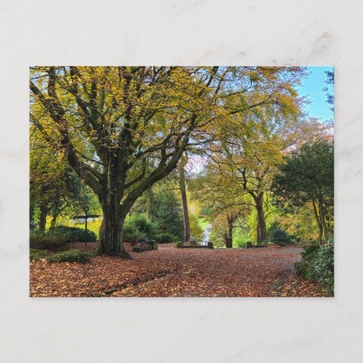 herfst briefkaart (Voorkant)
