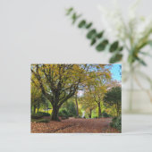 herfst briefkaart (Staand voorkant)