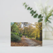 herfst briefkaart (Staand voorkant)