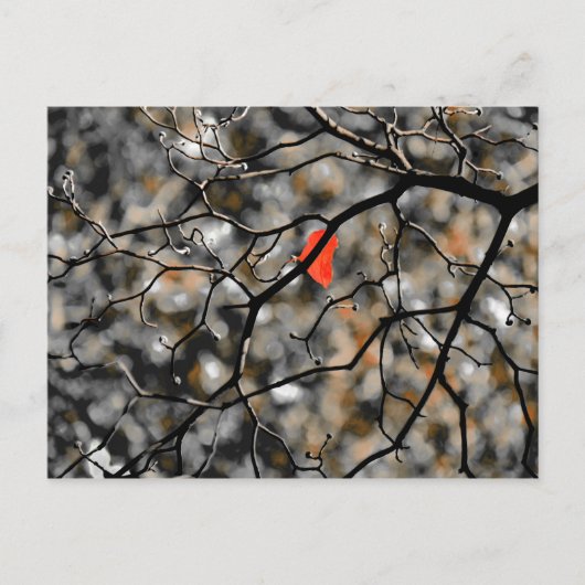 herfst briefkaart (Voorkant)