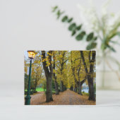 Herfst Briefkaart (Staand voorkant)