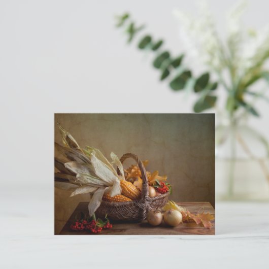 herfst briefkaart (Staand voorkant)