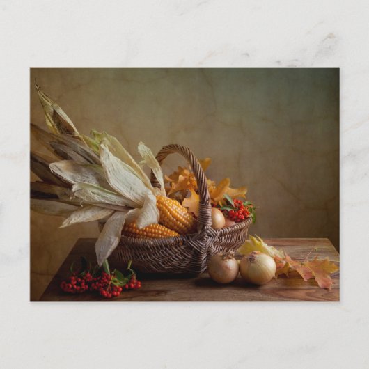 herfst briefkaart (Voorkant)