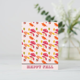 Herfst Briefkaart