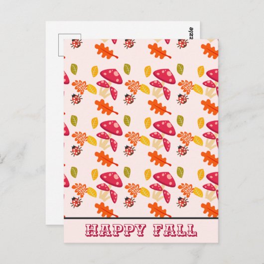 Herfst Briefkaart (Voorkant / Achterkant)