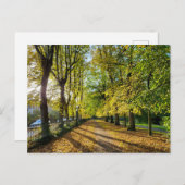 herfst briefkaart (Voorkant / Achterkant)