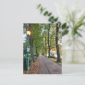 Herfst Briefkaart (Staand voorkant)