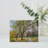 herfst briefkaart (Staand voorkant)