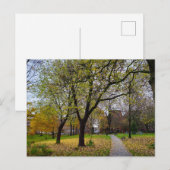 herfst briefkaart (Voorkant / Achterkant)
