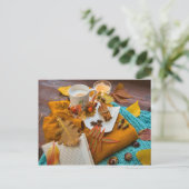 herfst briefkaart (Staand voorkant)