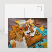 herfst briefkaart (Voorkant / Achterkant)