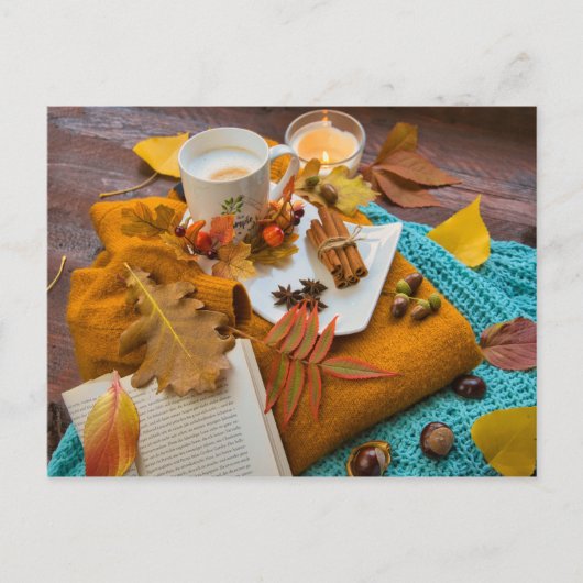 herfst briefkaart (Voorkant)