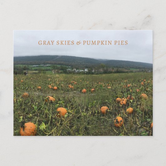 Herfst Briefkaart (Voorkant)