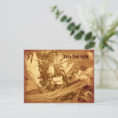  Herfst  Briefkaart Indische Korn (Staand voorkant)