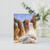 "Herfst" Briefkaart Landwegen (Staand voorkant)