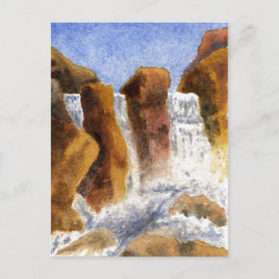 "Herfst" Briefkaart Landwegen