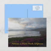 Herfst Briefkaart Pismo Beach (Voorkant / Achterkant)