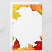 herfst briefpapier (Voorkant / Achterkant)