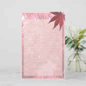 herfst briefpapier (Staand voorkant)