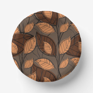 Herfst Brown Leaves Papieren Kommen