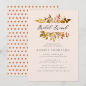 Herfst Bruids Brunch Uitnodigingen (Voorkant / Achterkant)