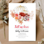 Herfst Bruids Douche Uitnodiging Bourgondië