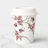 Herfst Bruidsfeest Thema Papieren Bekers | Rustic  (Achterkant)