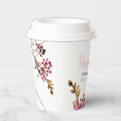 Herfst Bruidsfeest Thema Papieren Bekers | Rustic  (Rechts)