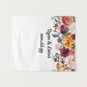 Herfst bruiloft achtergrond, zomer foto stand prop wandkleed (Voorkant (horizontaal))