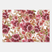 Herfst Bruiloft Brunch & Mousserende Bruidsuitnodi Inpakpapier Vel (Voorkant 2)