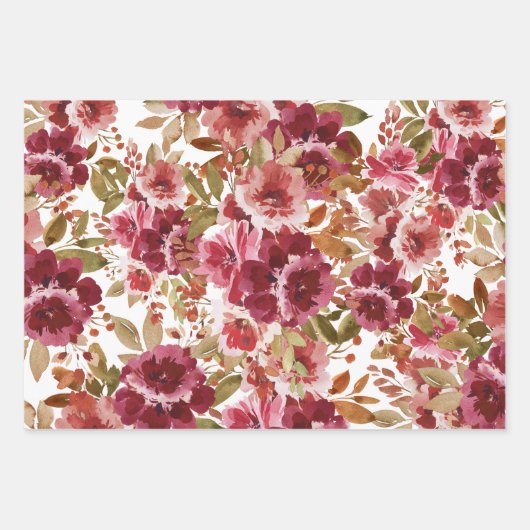 Herfst Bruiloft Brunch & Mousserende Wijn Bruidsfe Inpakpapier Vel (Voorkant 2)