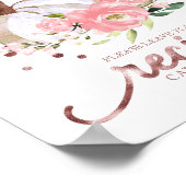 Herfst Bruiloft Feest Recept Kaarten Bord Poster (Hoek)