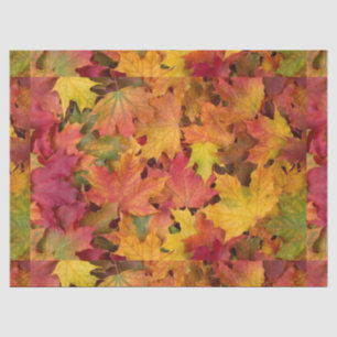 Herfst Bruiloft Herfstbladeren Foto Bruin Goud Ora Tissuepapier