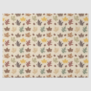 Herfst Bruiloft Herfstbladeren Rijk Bruin Goud Crè Tissuepapier