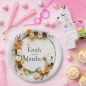 Herfst bruiloft papier Borden Papieren Bordje (Feest)