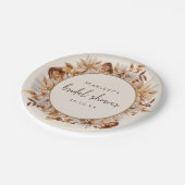 Herfst Bruiloft Shower Papieren Bord (Gekanteld)