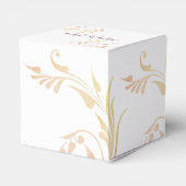 Herfst Bruiloft Spiraal Bedankdoosjes (Achterkant)