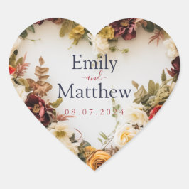 Herfst bruiloft Sticker