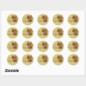 Herfst bruiloft Stickers (Vel)