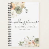Herfst Bruiloftsplanner met Rustic Uiterlijk | Aqu Planner (Voorkant)