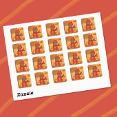 Herfst Bruine Beer Kind Sticker