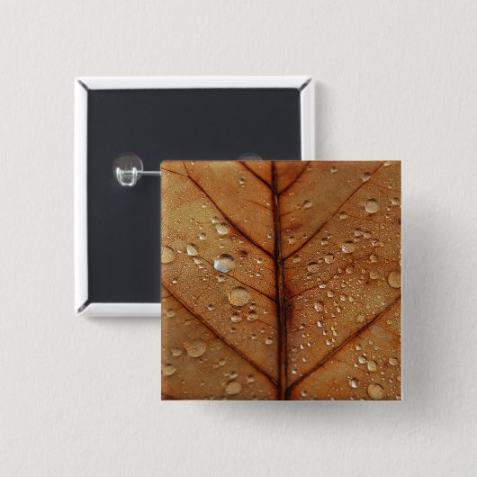 Herfst Button (Voorkant /achterkant)