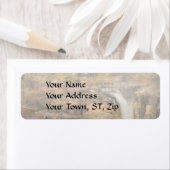 Herfst - Cabine door waterval Etiket (Insitu)