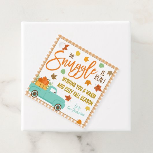 Herfst CadeauLabels Bedankjes Labels (In situ)