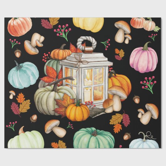 Herfst Cadeaupapier (Vlak)