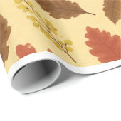 Herfst Cadeaupapier - Herfstbladeren (Rol Hoek)